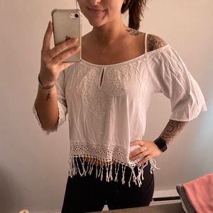 Off the shoulder top